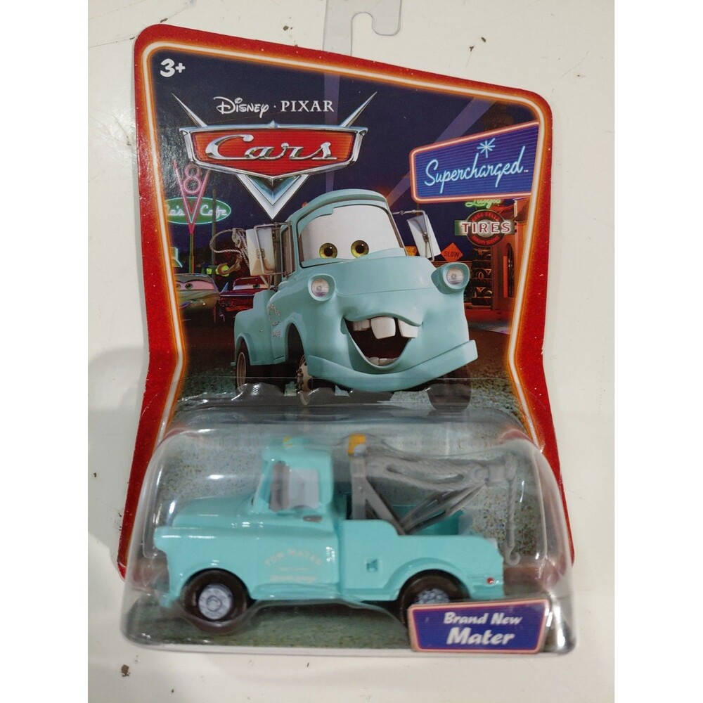 NIP Mattel 1:55 DieCast Disney Pixar Cars Supercharged Brand New Mater Tow Truck
